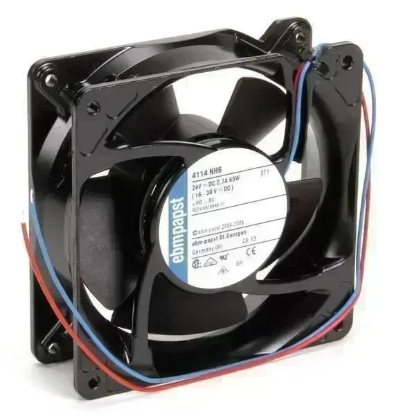 Ebm-Papst 4-2/3" Square Axial Fan 24VDC 4114NH6