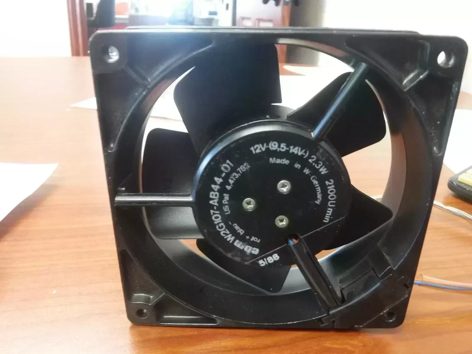 EBM COOLING FAN  W2G107-AB44-01