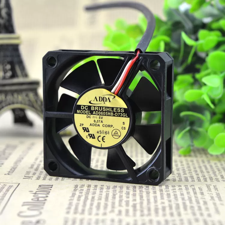 ADDA AD0605HB-D72GL DC5V 0.37A cooling fan