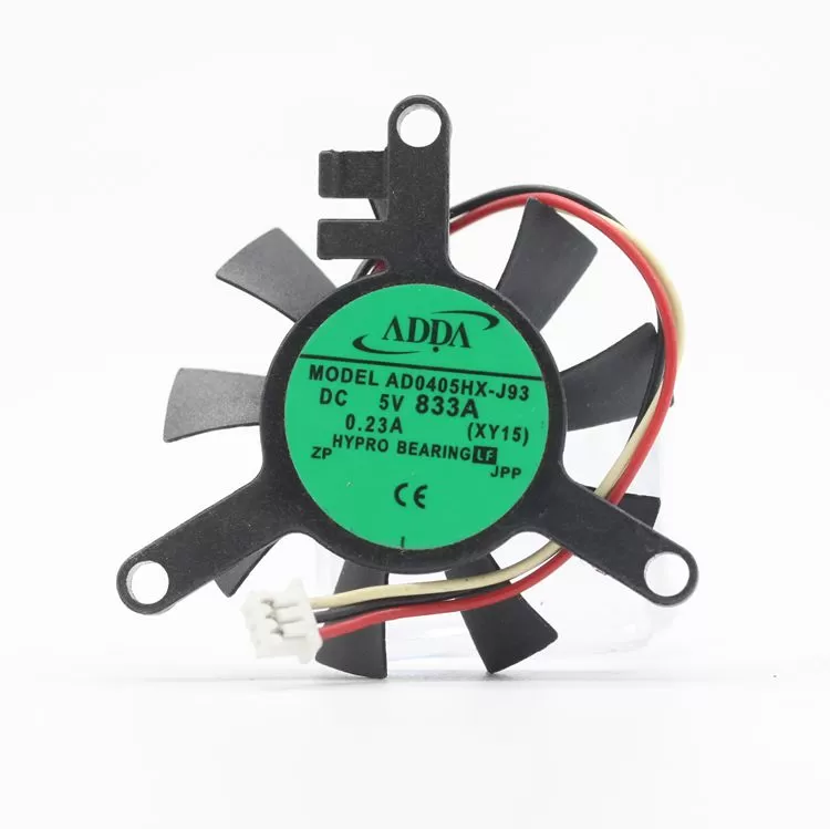 ADDA AD0405HX-J93 DC 5V 0.23A 3-wires cooling fan