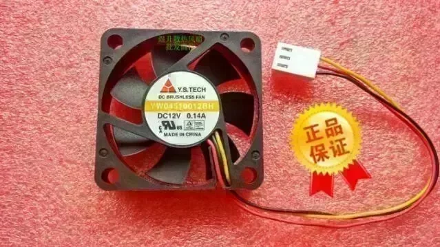 Y.S.TECH YW04510012BH DC12V 0.14A 3 line fan