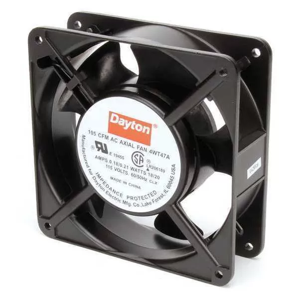 DAYTON 4WT47 115VAC 4-11/16" Square Axial Cooling Fan