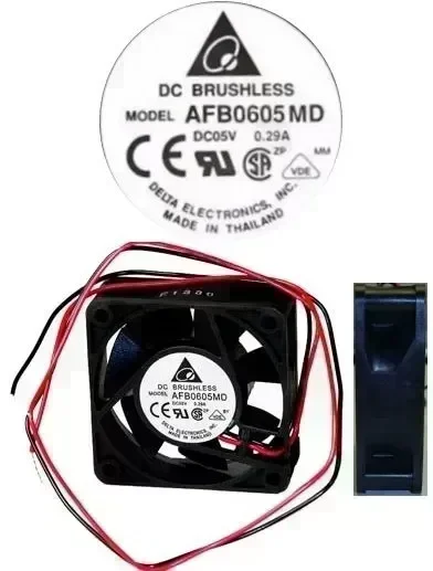 Delta AFB0605MD 5VDC  2wire Industrial Double Ball Bearing Fan