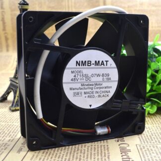 Original NMB 12CM 4715SL-07W-B39 48V 0.18A 3 lines cooling fan