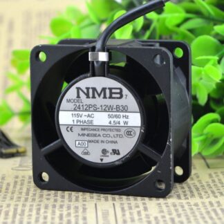 Original NMB 2412PS-12W-B30 6CM 115V 4.5W cooling fan