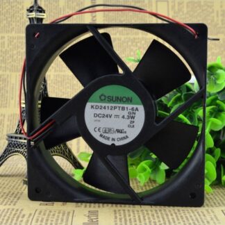 Original SUNON KD2412PTB1-6A GN 12cm 1225 24V Cooling fan