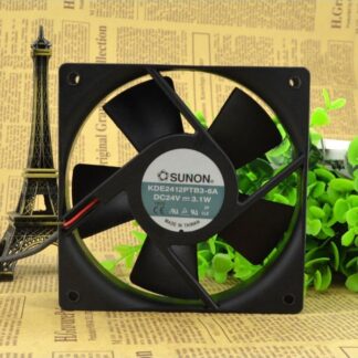 Original SUNON KDE2412PTB3-6A 12025 24V 3.1W 12CM cooling fan