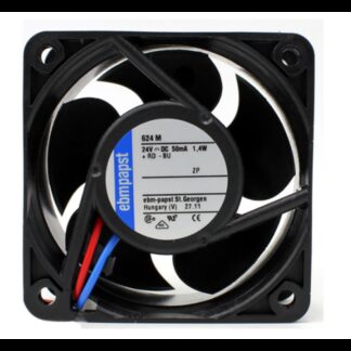 Original Ebmpapst 624M 24V 1.4W 6025 6CM Cooling fan