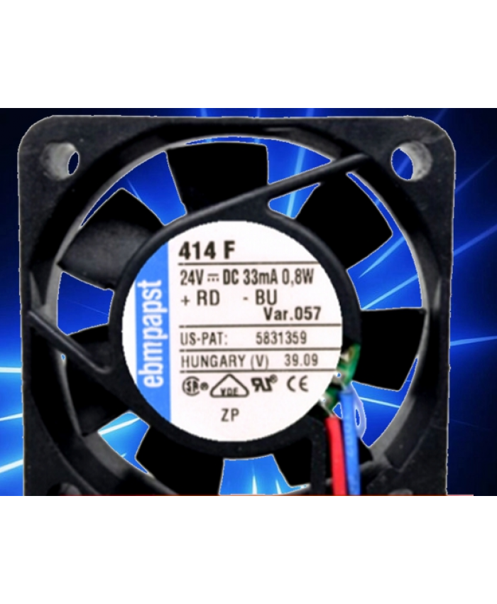 Original Ebmpapst TYP 414F 24V 0.8W 4CM 4010 cooling fan