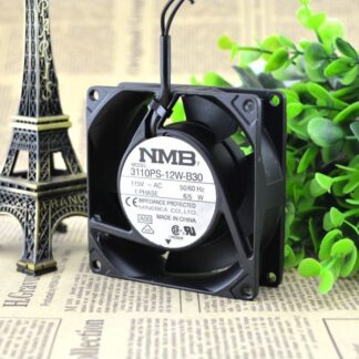 Original NMB 3110PS-12W-B30 115V 6/5W 8025 fan