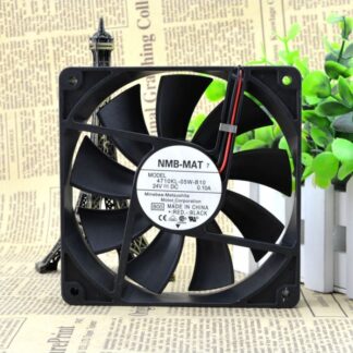 Original NMB-MAT 4710KL-05W-B10 12025 12CM 24V 0.10A Fan