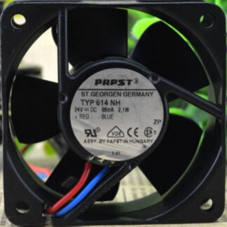 Original PAPST TYP 614NH 24V 2.1W 6CM 6025 Cooling fan