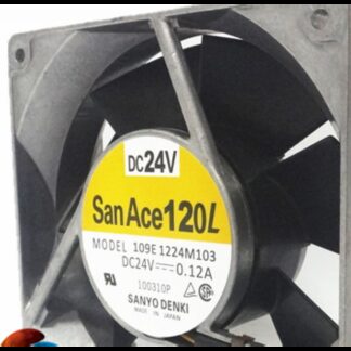 Original SANYO 109E1224M103 120*120*38MM 24V 0.12A fan