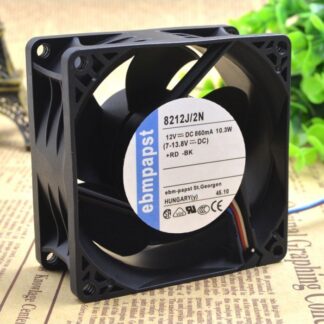 Original EBMPAPST 8212J/2N 12V 10.3W Cooling fan
