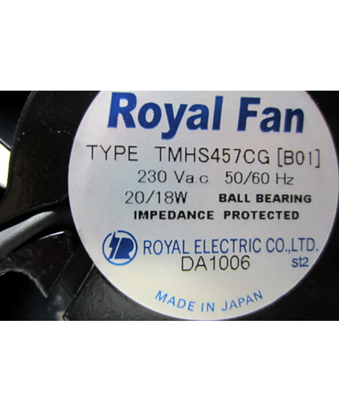 Original ROYAL FAN TMHS457CG 12CM 12038 230v Full Metal cooling fan