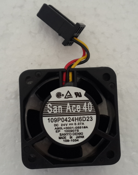 Original Sanyo 109P0424H6D23 24V 0.07A 4020 4cm cooling fans