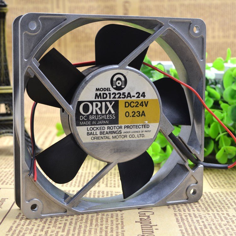 Original ORIX MD1225-24 24V 0.26A cooling fans