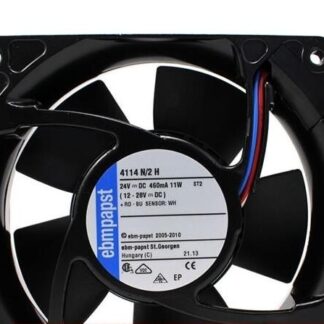 Original Ebmpapst 4114N/12H 24V 8.3W 12038 12CM fan