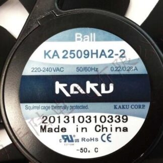 Original    KAKU  CORP  KA2509HA2  220V 240V 0.31A/0.29A  fan