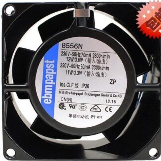 Original ebmpapst 8556N 8038 8cm 230V fan