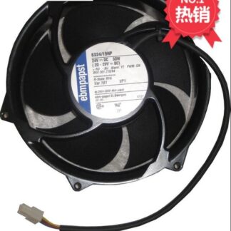 Original ebmpapst 6324/19HP DC24V30W PWM ABB fan