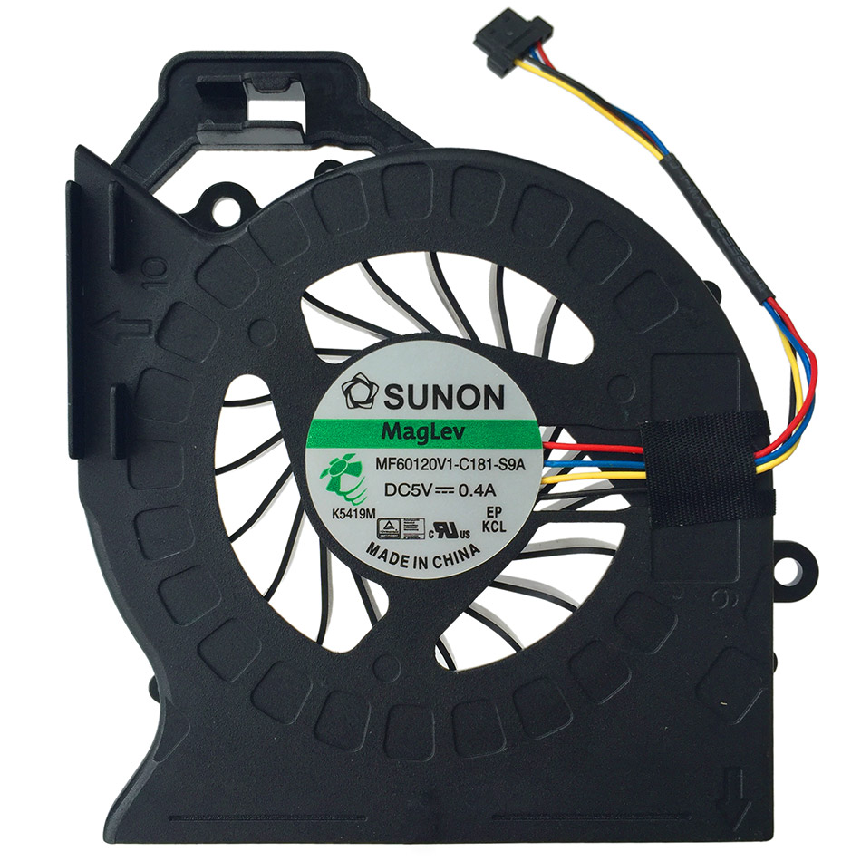 New Original Cpu Cooling Fan For HP PAVILION DV6-6100 DC5V 0.4A 4pins DC Brushless Motor Cpu Cooler Radiators Cooling Fan