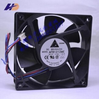 DELTA AFB1212ME 12038 120x120x38mm 12cm DC 12V 0.4A 120*120*38MM 3-wire Server Cabinet Cooling Fan