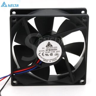 8025 48V 0.12A 4808D-M06W-2BL 8CM Cooling Fan Double Ball