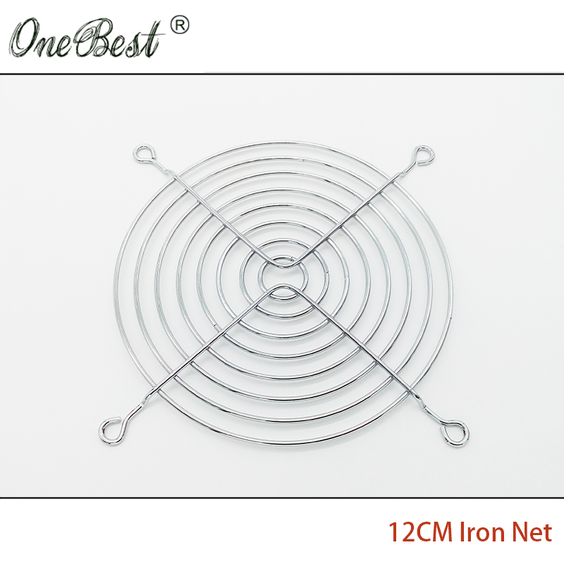 12CM Fan Iron Net CPU Cooling Fan Cover Finger Guard Motherboard Fan Protection Net 120*120MM Computer Fan for 12025/12038 AC/DC