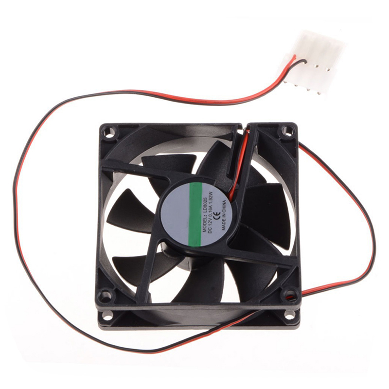 Delta AFB0812MD 80*80*20 DC 12V 0.2A three wire chassis power supply fan cooling device