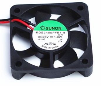 Free Delivery.New 5010 1.0W 24V KDE2405PFB1-8 5CM/ cm inverter fan