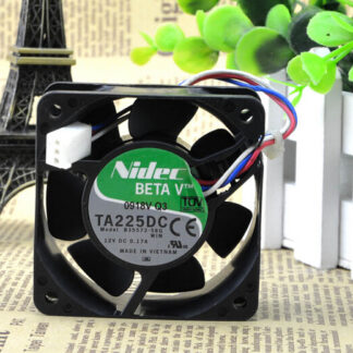 Nidec 60*60*25 12V 0.17A 6cm quiet power supply chassis / server fan B35572-58G