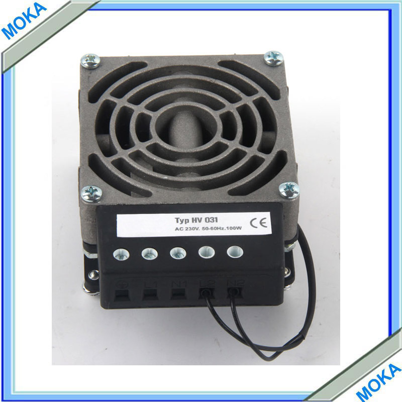 Industrial Cabinet Used 120VAC 100W Space-saving Industrial Heater With Fan
