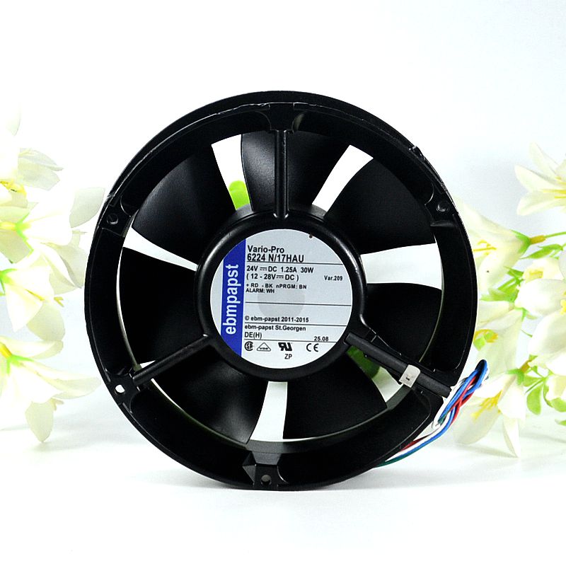 New Original EBMPAPST W2K121-AA01-40 127*38MM AC220V 18W axial radiator cooling fan