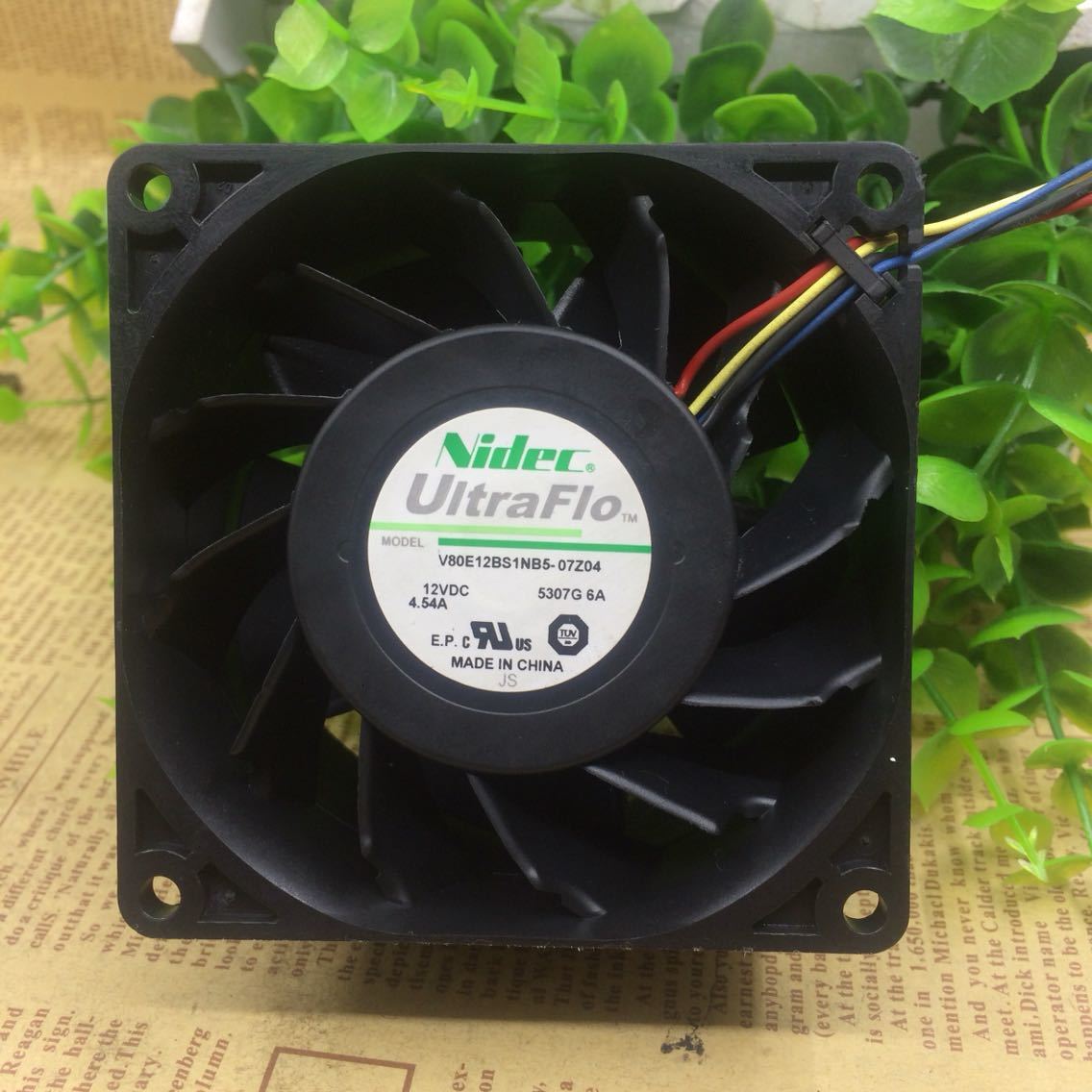 Original Delta AFB0612MC 6CM 60mm 6015 0.17A Dual Ball line CPU cooling fan 60x60x15mm dc 12v fan