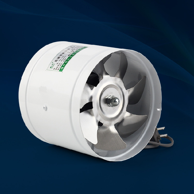 7inch 7'' 180mm Kitchen Toilet Wall Circular Exhaust Fan Duct Blower Powerful Mute Axial Flow Fan Ventilator 60W 2800RPM