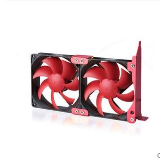 Quieten general graphics card cooling fan ultra-thin pci ebm papst 8CM 2 fan PCI Cool Cooling Set free shipping