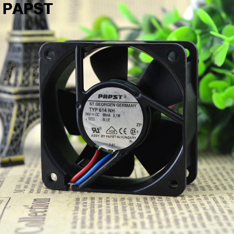 original Sunon PMD2406PTB1-A 24V 3.8W 6CM 6025 inverter fan