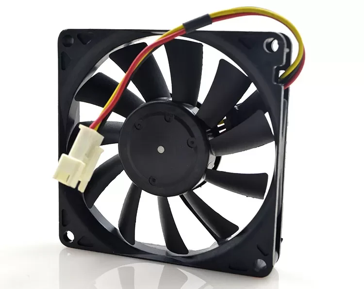 Ventola KERONG DF0801512SEL2R 12V 0.15A 1.8W – 80x80x15mm, 2 Fili, 8CM 8015 – Ricambio Per Dispositivi Elettronici