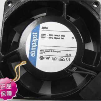 New Original ebmpapst 3956 92*25MM AC230V 9/11W high-precision axial cooling fan