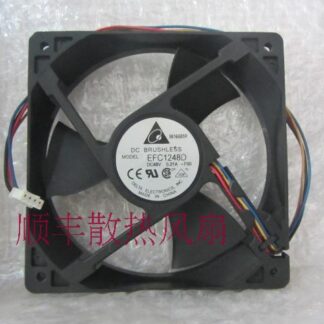 4-wire cooling fan. Free delivery.FFB1348EHE 48V 1.00A 12.7CM 13CM 12738 4-wire cooling fan