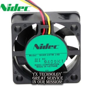 Nidec New original 4015 24V 0.06A D04R-24TM 14B inverter fan signal detection for nidec 40*40*15mm