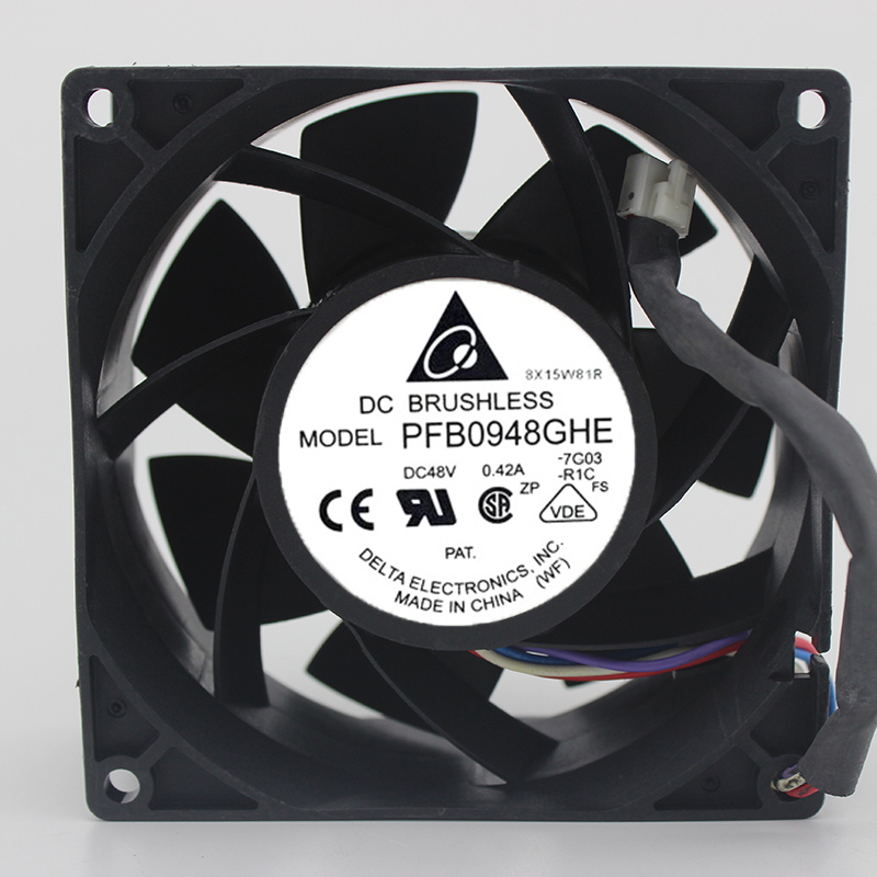 Brand new original PFB0948GHE 48V 0.42A 92*92*38 with temperature control powerful fan