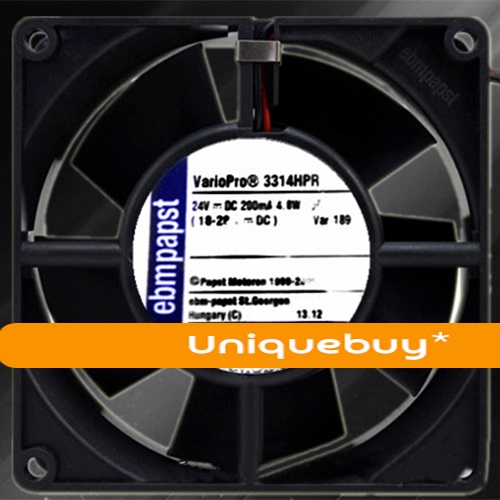 ebmpapst 4214NHH Server Square Fan DC 24V 7.W 2-wrie 120x120x38mm