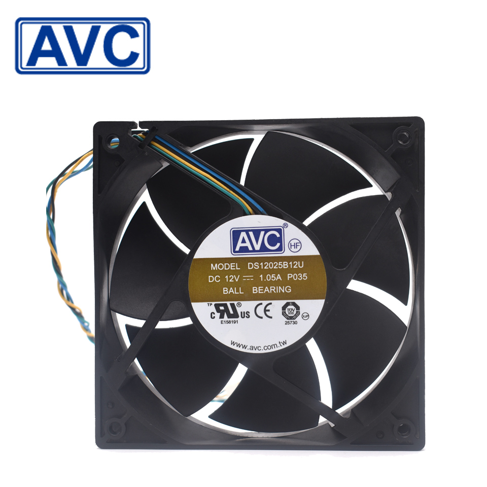 Original AVC 2B06038B12S 6038 60x60x38mm 12V 1.80A four line violent ultra quiet fan