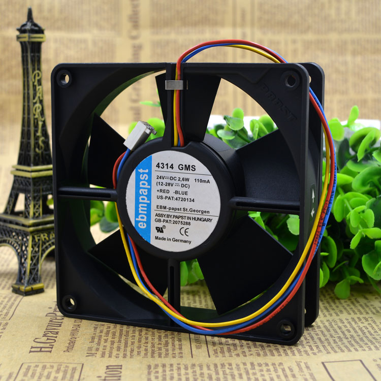 Original genuine SUNON KDE2412PTB1-6A DC24V 6.0W 120*120*25 MM fan