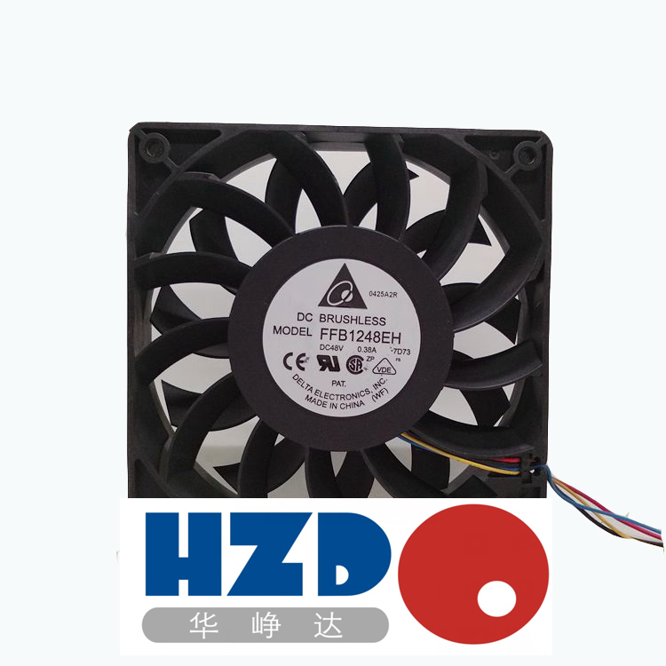 60*60*25mm QFR0648DH 48V 0.20A 6025 6CM four-wire PWM fan for delta