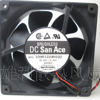 Original Sanyo 109R1224H102 24V 0.25A 12CM 120*120*38MM Cooling fan