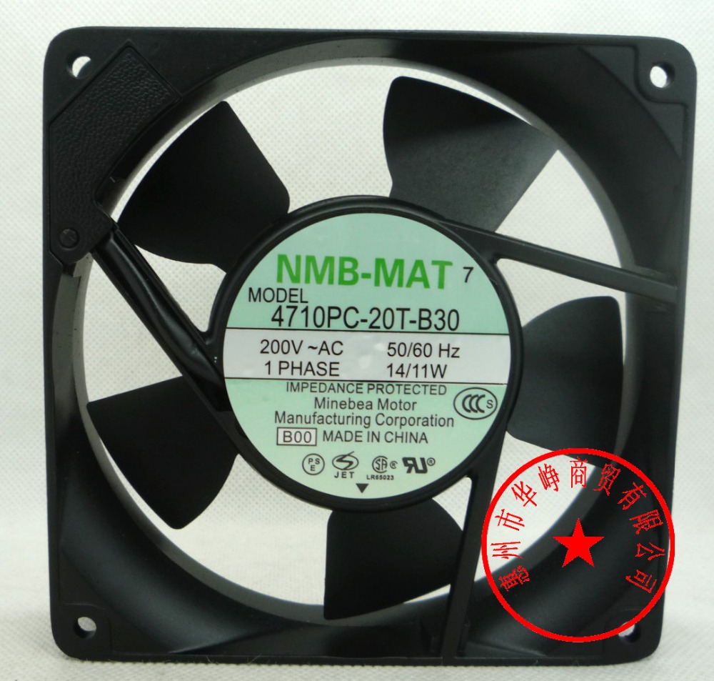 1pcs  NMB-MAT 4715MS-23T-B30 230V 12/11W 12CM 12038 cooling fan 