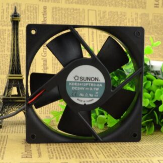 SUNON 120*120*25 24V 3.1W 12CM KDE2412PTB3-6A 2 wire inverter cooling fan